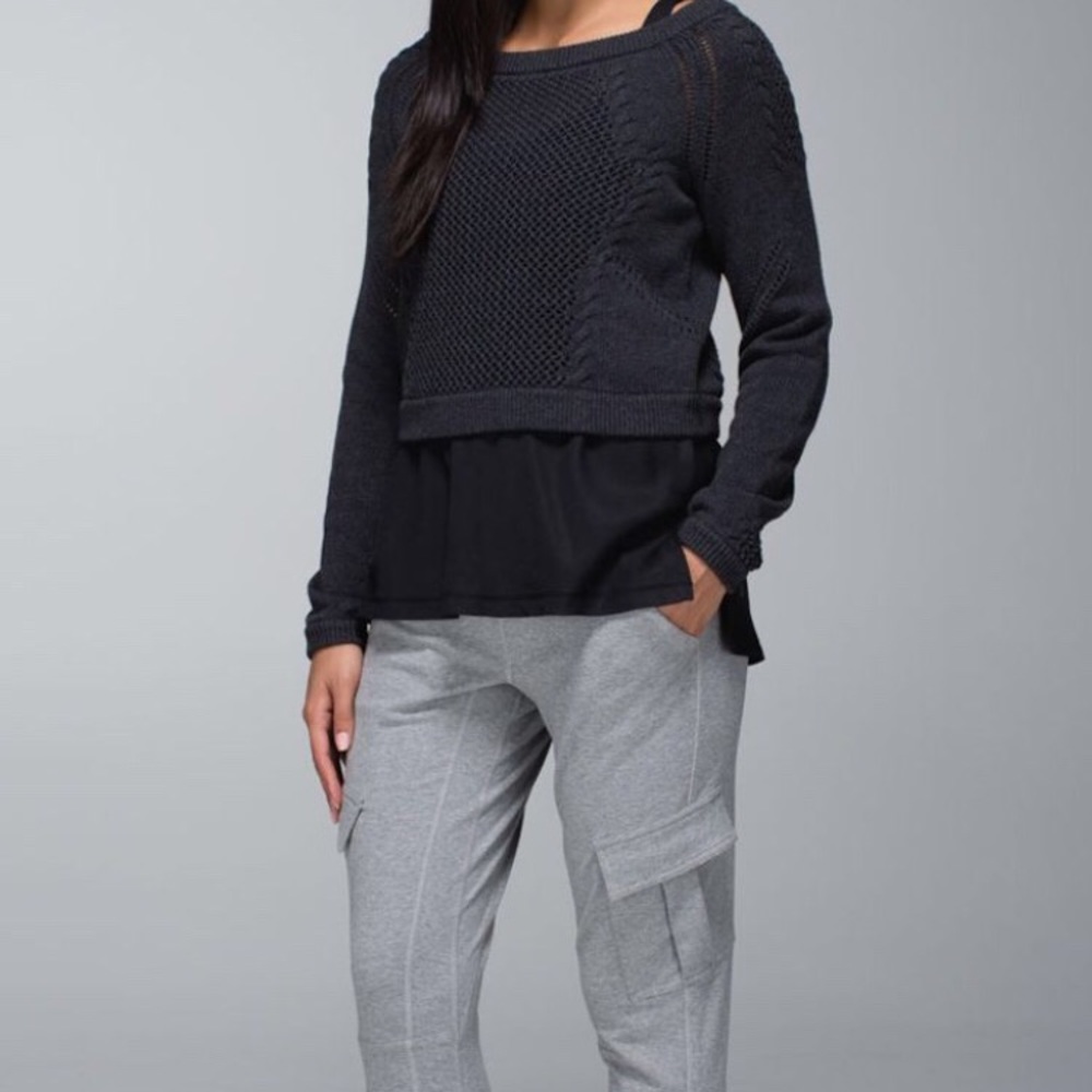 Lululemon “Be Present” Pullover Cropped Sweater 8 - Picture 7 of 7